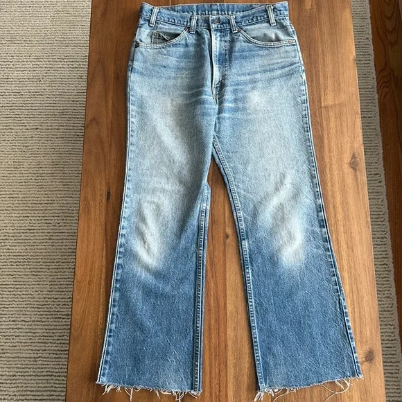 Levi's Blue Flare & Wide Leg Jeans - Picture 2 of 11